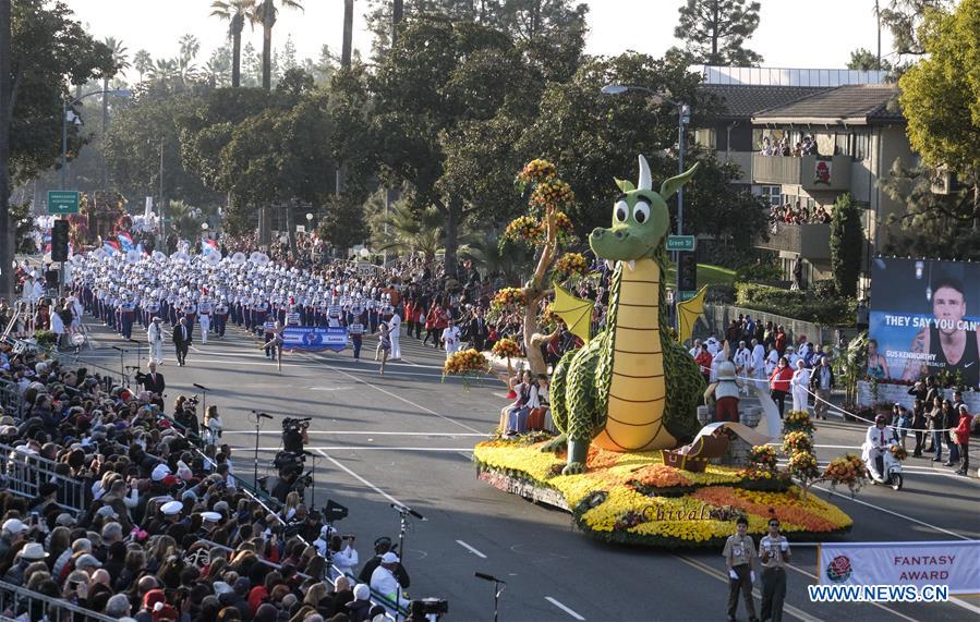 U.S.-LOS ANGELES-ROSE PARADE