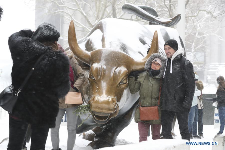 U.S.-NEW YORK-SNOW STORM