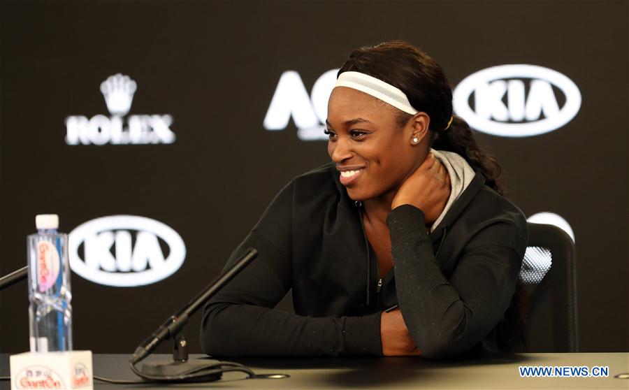 (SP)AUSTRALIA-MELBOURNE-TENNIS-AUSTRALIAN OPEN-SLOANE STEPHENS