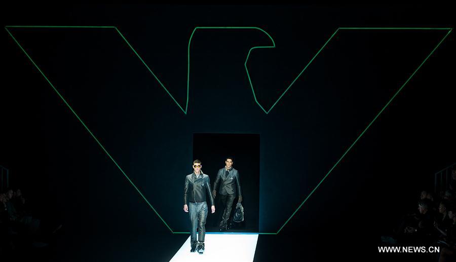 ITALY-MILAN-FASHION WEEK-EMPORIO ARMANI