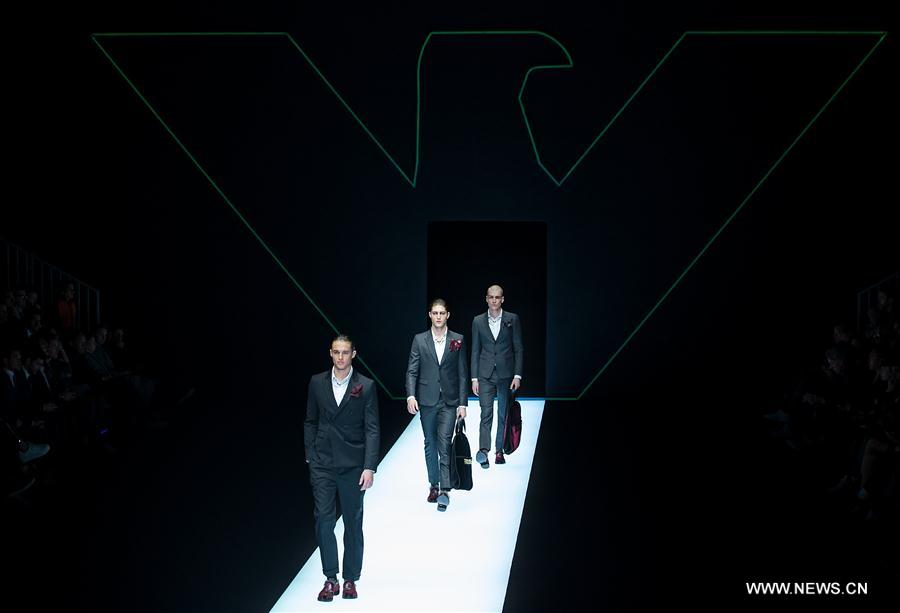 ITALY-MILAN-FASHION WEEK-EMPORIO ARMANI