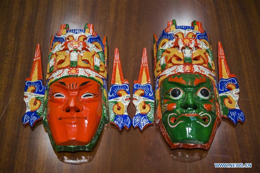 #CHINA-GUIZHOU-ANSHUN-DIXI OPERA-FACIAL MASK (CN)