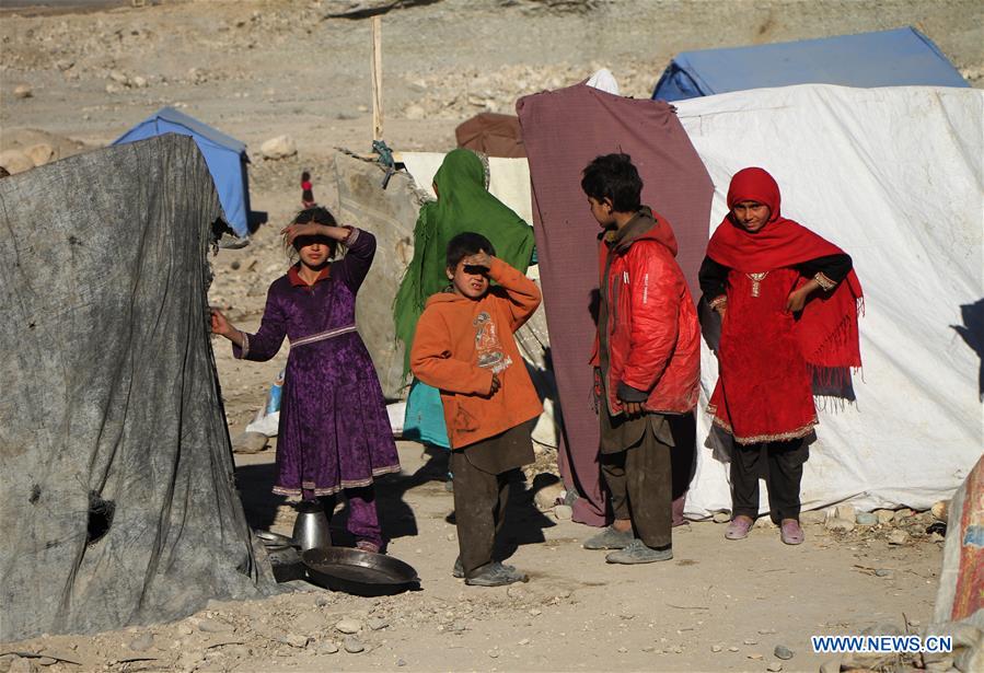 AFGHANISTAN-NANGARHAR-DISPLACED CHILDREN