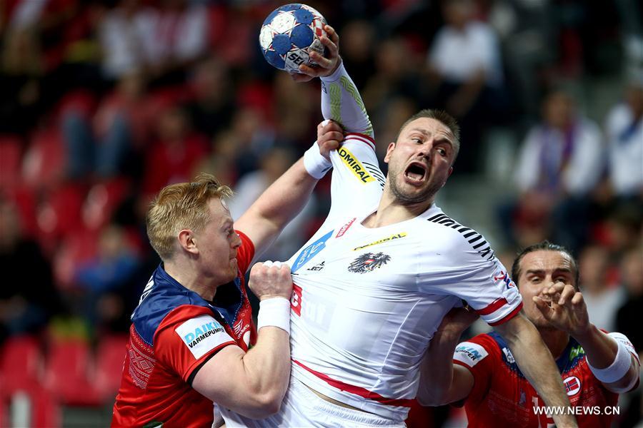 (SP)CROATIA-POREC-HANDBALL-EHF EURO 2018-NOR VS AUT