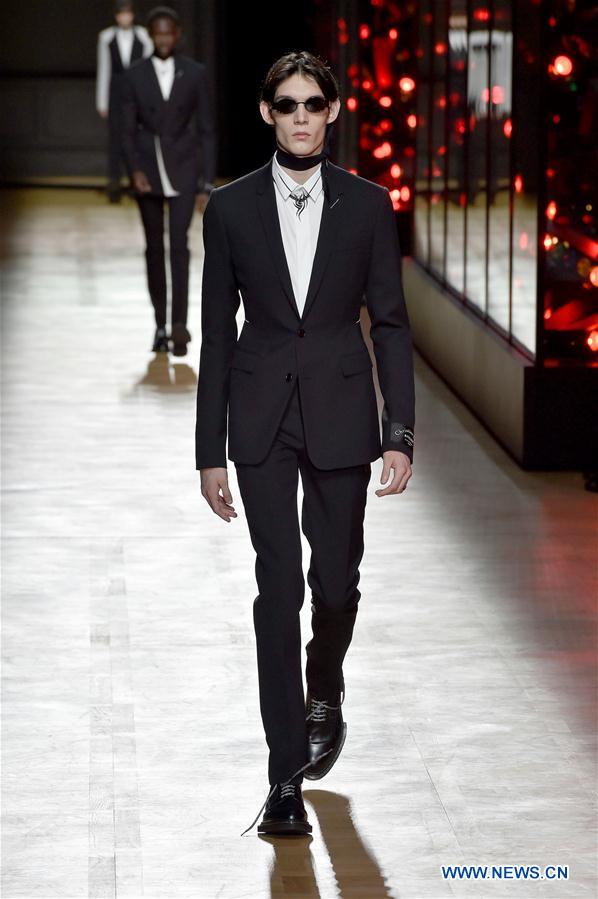 FRANCE-PARIS-MEN'S FASHION WEEK-DIOR HOMME