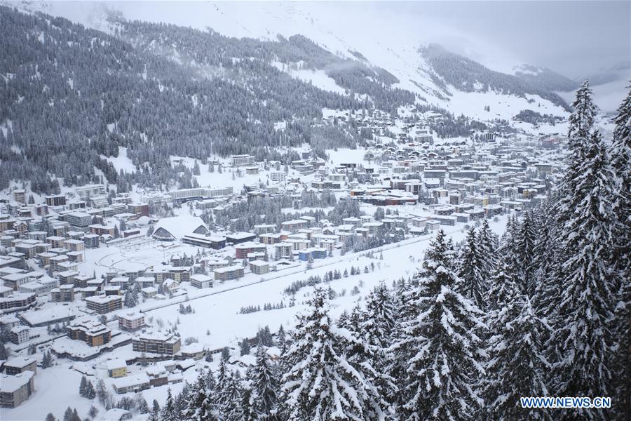 SWITZERLAND-DAVOS-SNOW