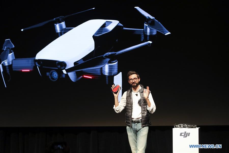 U.S.-NEW YORK-DJI-MAVIC AIR-LAUNCHING CEREMONY