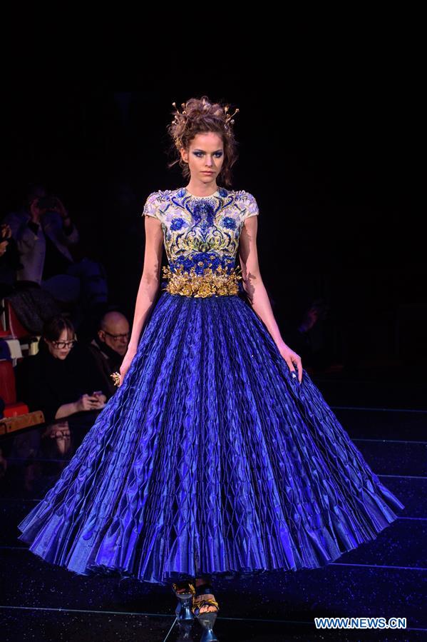 FRANCE-PARIS-FASHION WEEK-HAUTE COUTURE-GUO PEI