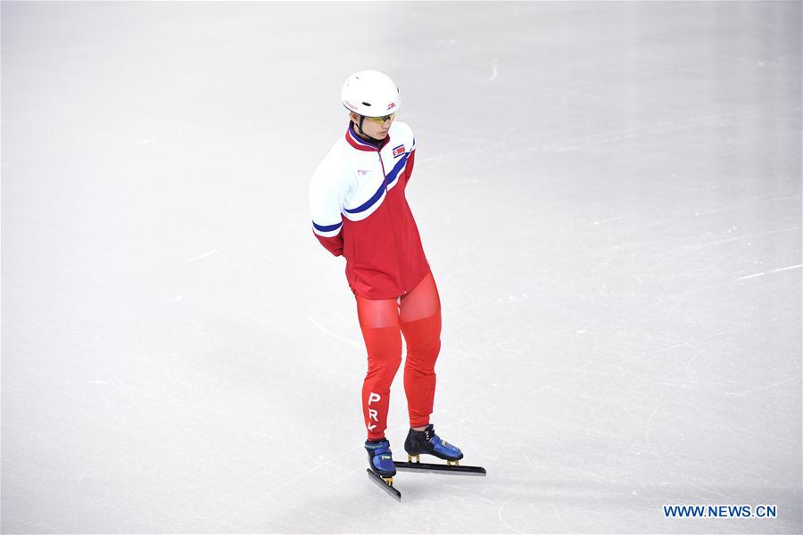 (SP)OLY-SOUTH KOREA-PYEONGCHANG-SHORT TRACK-TRAINING