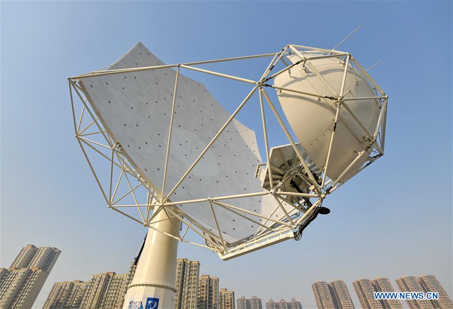 CHINA-SHIJIAZHUANG-SKA RADIO TELESCOPE-PROTOTYPE-UNVEILING(CN)