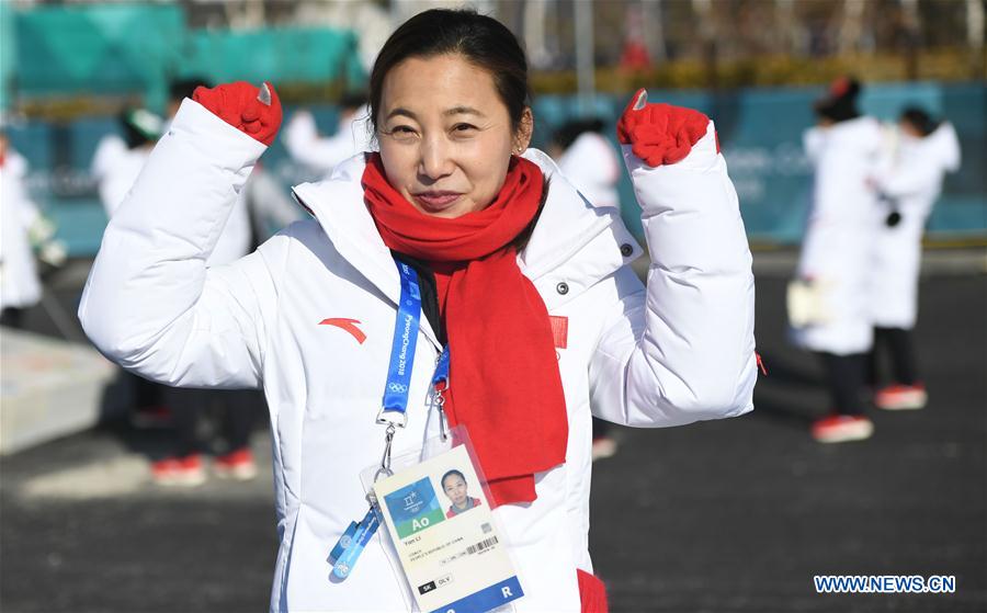 (SP)OLY-SOUTH KOREA-PYEONGCHANG-CHINESE DELEGATION-TEAM WELCOME CEREMONY