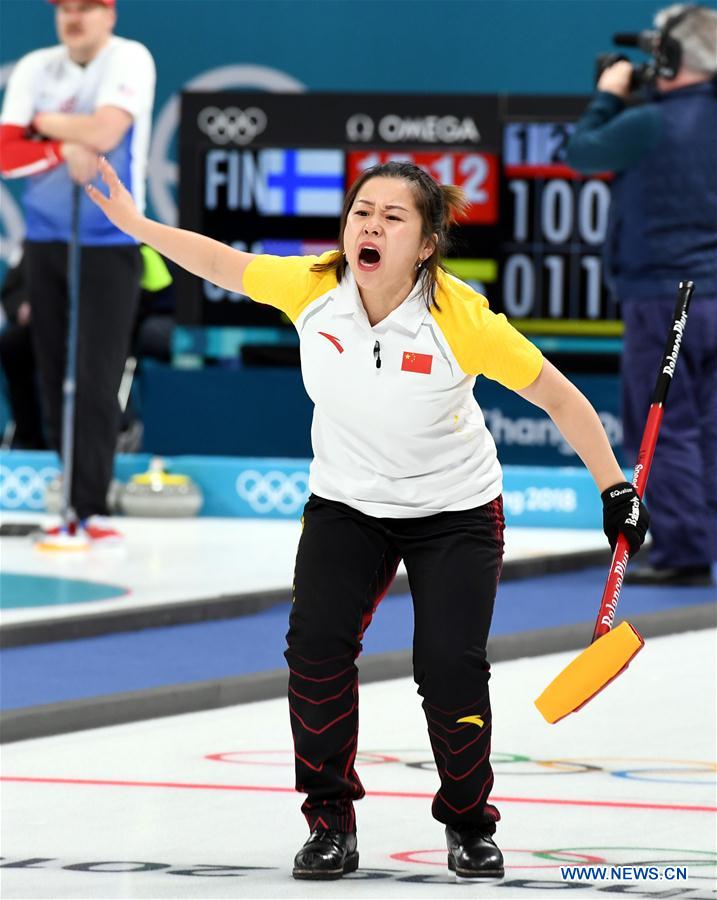 (SP)OLY-SOUTH KOREA-PYEONGCHANG-CURLING-MIXED DOUBLES-CHN VS NOR