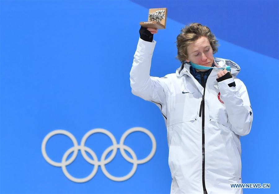 (SP)OLY-SOUTH KOREA-PYEONGCHANG-SNOWBOARD-MEN'S SLOPESTYLE-MEDAL CEREMONY