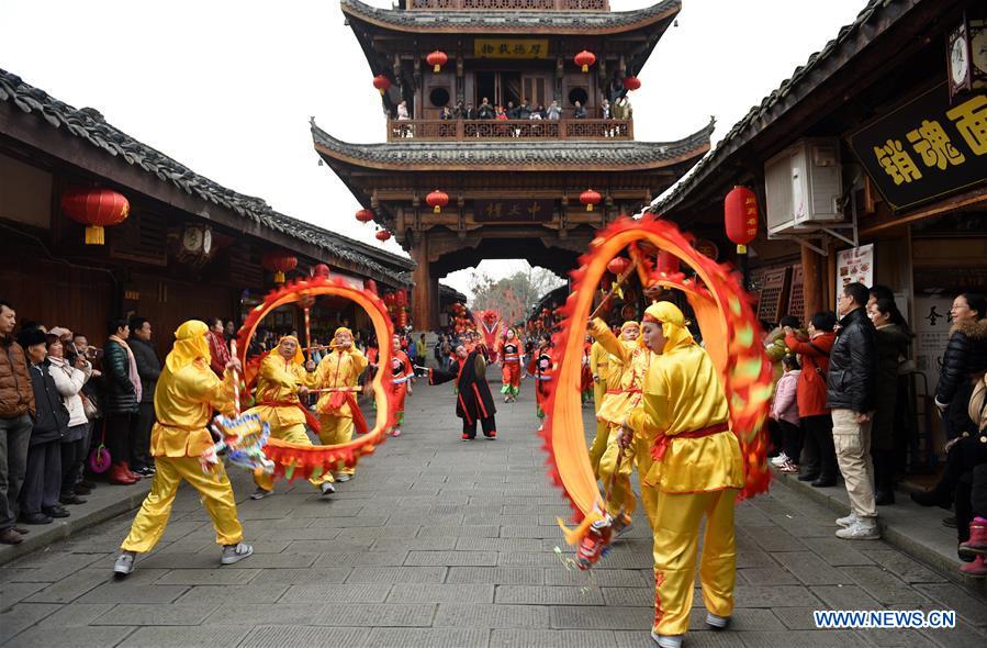 #CHINA-SICHUAN-LANGZHONG-SPRING FESTIVAL (CN)