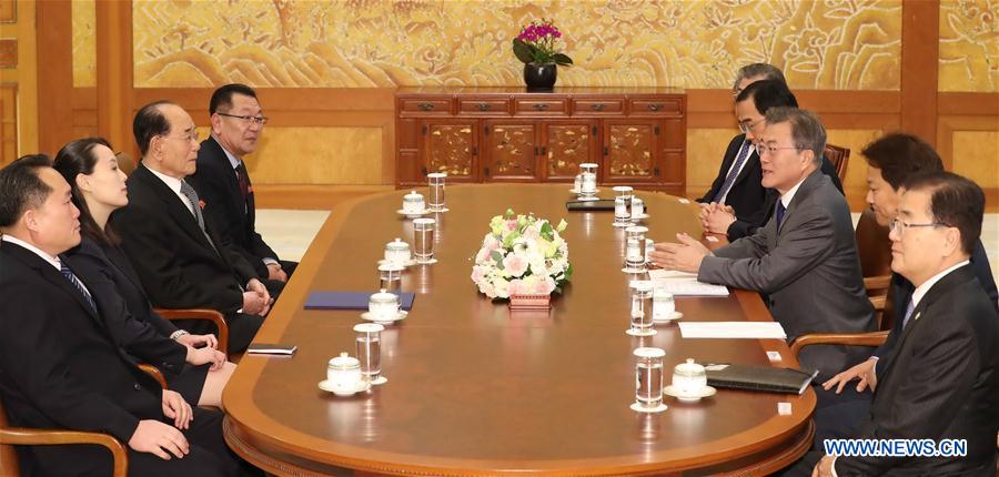 SOUTH KOREA-SEOUL-PRESIDENT-DPRK-DELEGATION-MEETING