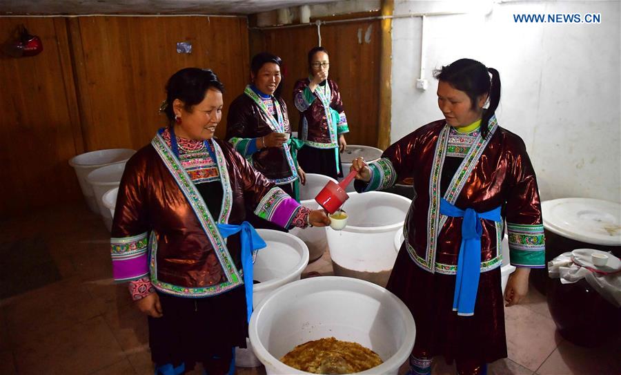 CHINA-GUANGXI-RONGSHUI-FESTIVE DRINKING (CN)