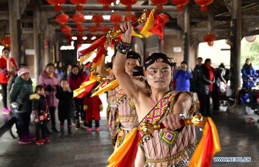 #CHINA-HUBEI-ENSHI-FOLK ART TROUPE (CN)