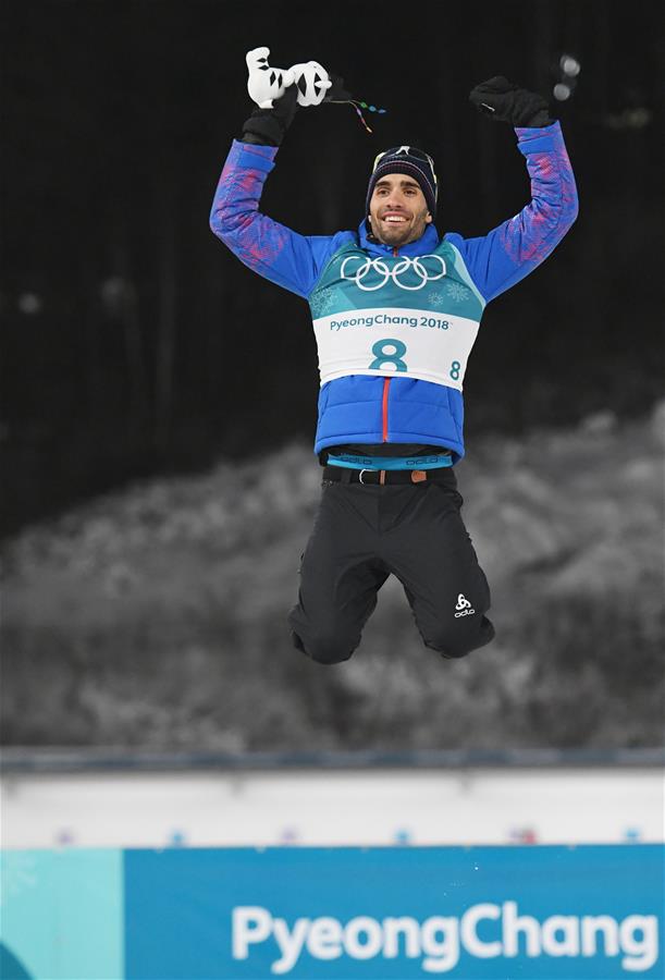 (SP)OLY-SOUTH KOREA-PYEONGCHANG-BIATHLON-MEN'S 12.5KM PERSUIT