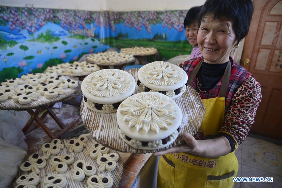 #CHINA-SHANDONG-SPRING FESTIVAL-STEAMED BUN(CN)