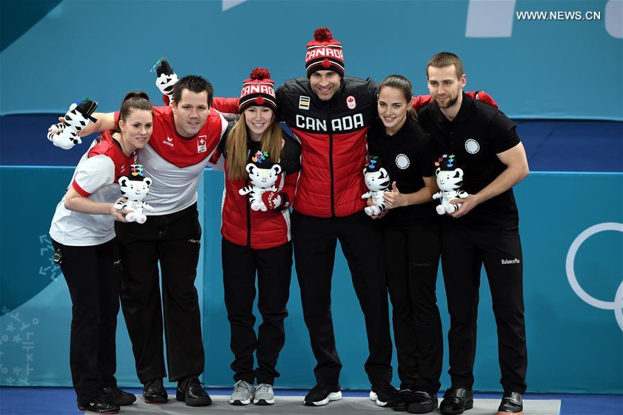 (SP)OLY-SOUTH KOREA-PYEONGCHANG-CURLING-MIXED DOULBES-GOLD MEDAL GAME