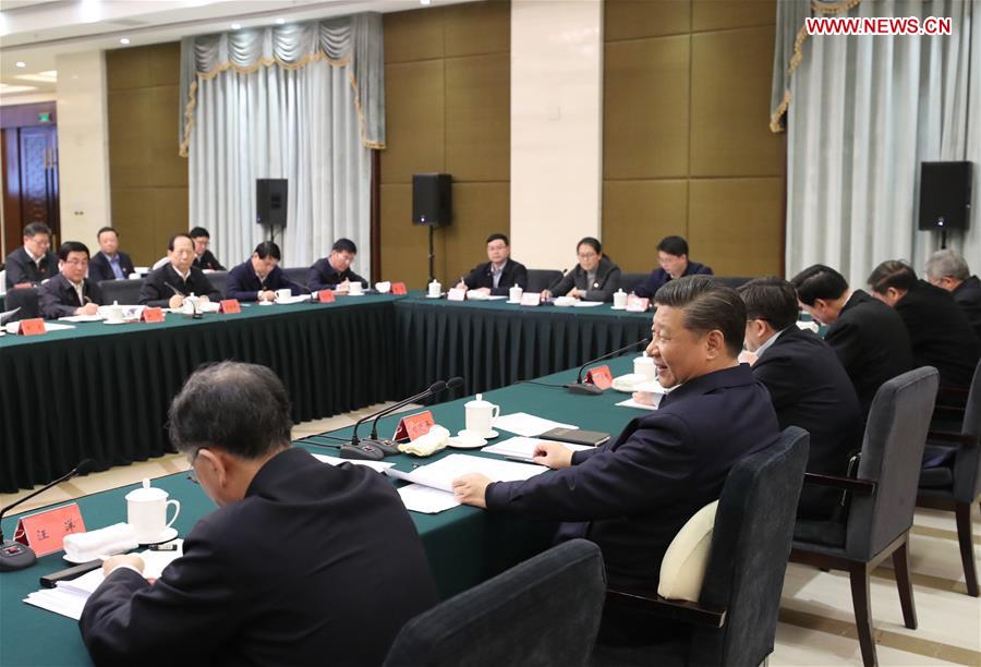 CHINA-SICHUAN-XI JINPING-SYMPOSIUM-POVERTY ALLEVIATION (CN)