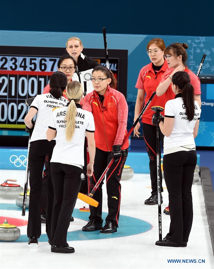 (SP)OLY-SOUTH KOREA-PYEONGCHANG-CURLING-WOMEN-ROUND ROBIN