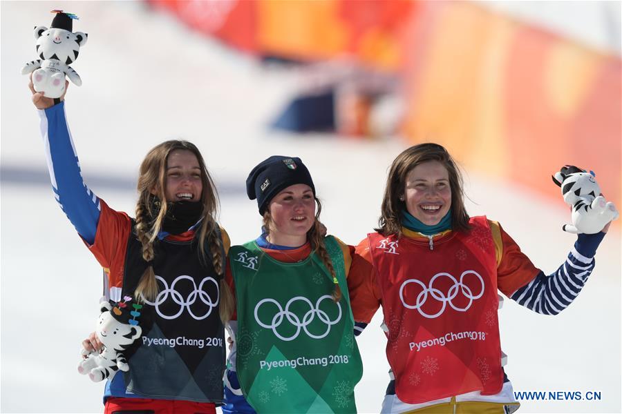 (SP)OLY-SOUTH KOREA-PYEONGCHANG-LADIES' CROSS FINAL