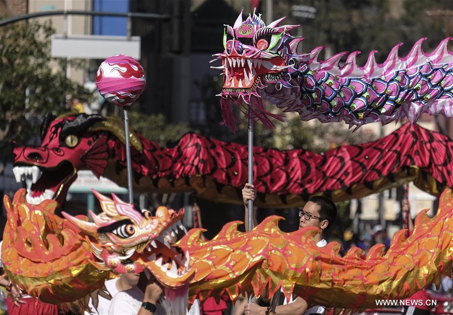 US-LOS ANGELES-PARADE-CHINESE NEW YEAR