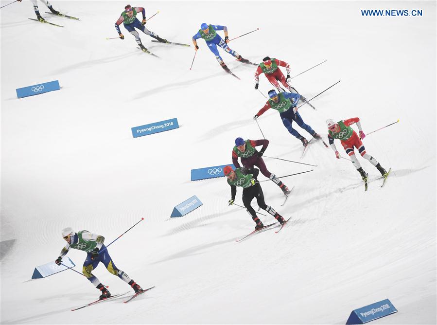 (SP)OLY-SOUTH KOREA-PYEONGCHANG-CROSS-COUNTRY SKIING-MEN'S TEAM SPRINT FREE