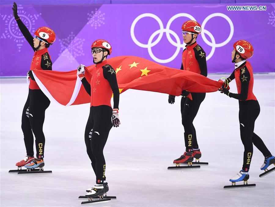 (SP)OLY-SOUTH KOREA-PYEONGCHANG-SHORT TRACK-MEN'S 5000M RELAY