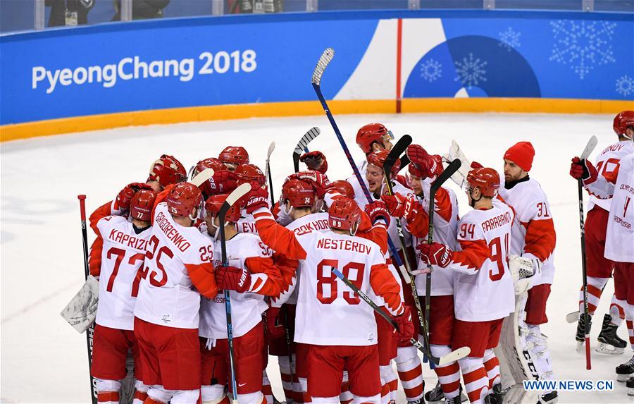 (SP)OLY-SOUTH KOREA-PYEONGCHANG-ICE HOCKEY-MEN'S SEMI-FINAL-OAR VS CZE