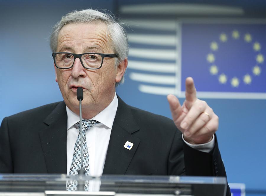 BELGIUM-BRUSSELS-EU-SUMMIT-JUNCKER