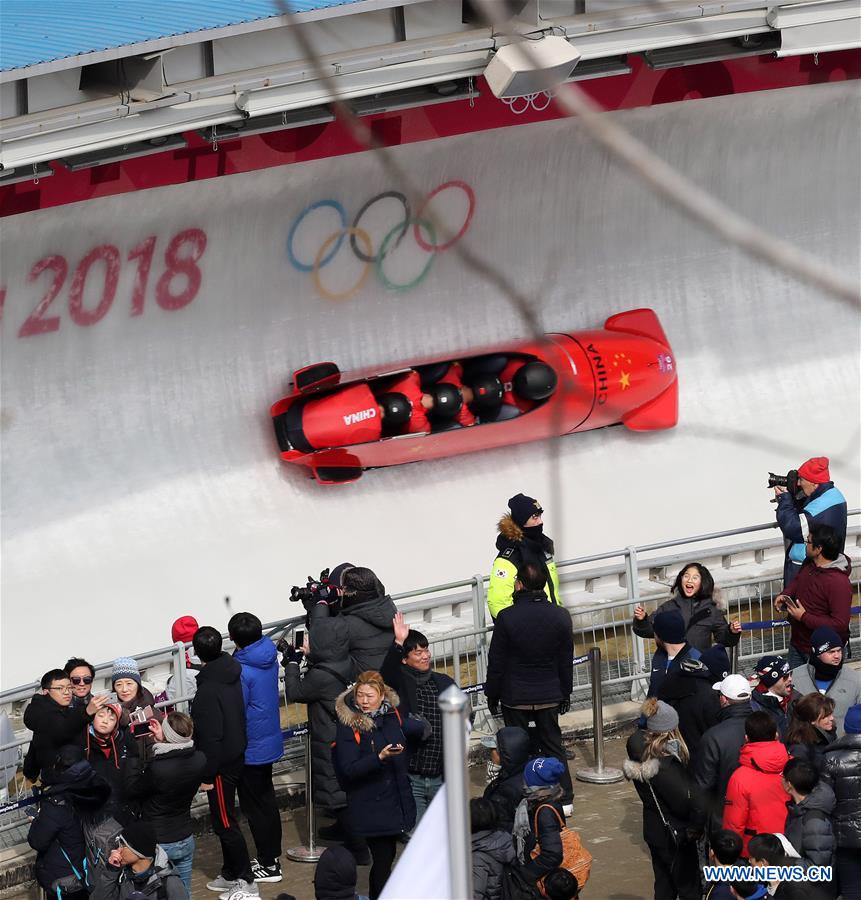 (SP)OLY-SOUTH KOREA-PYEONGCHANG-BOBSLEIGH-4-MAN