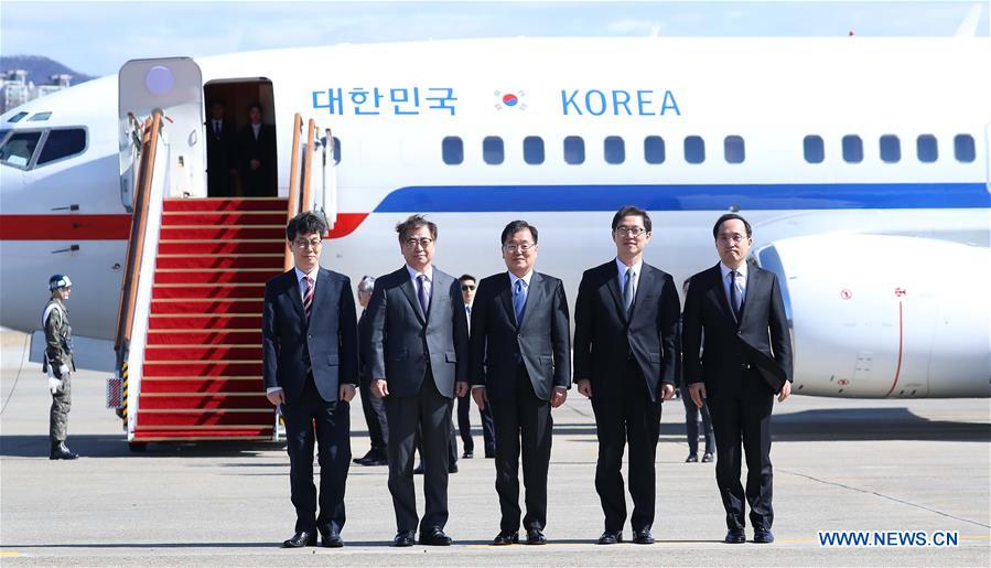 SOUTH KOREA-SEOUL-DELEGATION-PYONGYANG-DEPARTURE