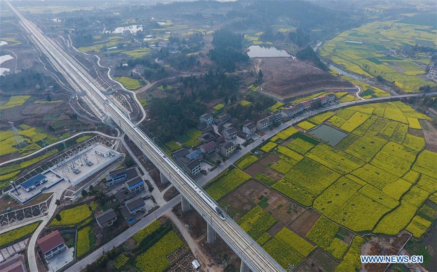 CHINA-SICHUAN-RAILWAY-SCENERY (CN)