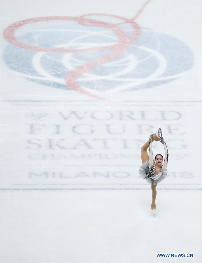 (SP)ITALY-MILAN-FIGURE SKATING-ISU WORLD CHAMPIONSHIPS