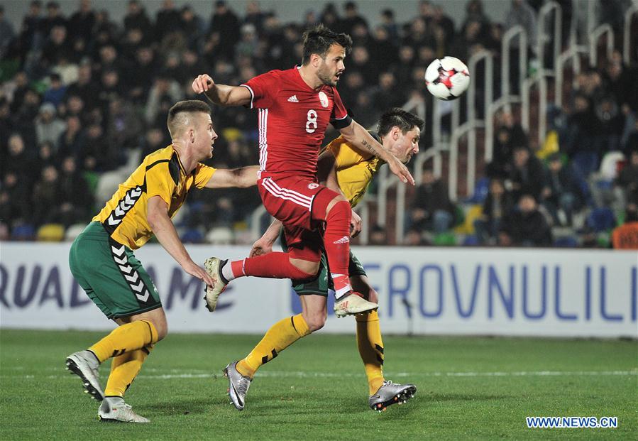 (SP)GEORGIA-TBILISI-SOCCER-FRIENDLY MATCH-GEO VS LIT