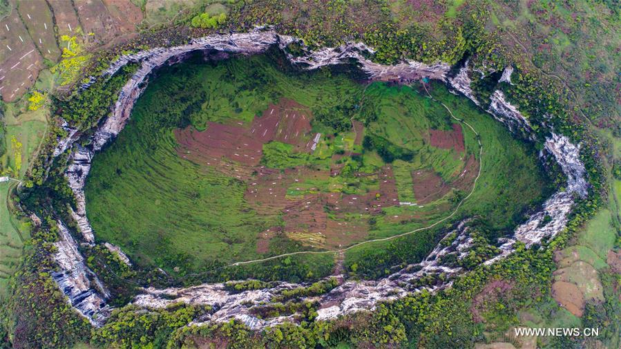 CHINA-YUNNAN-ZHENXIONG-SINKHOLES (CN)