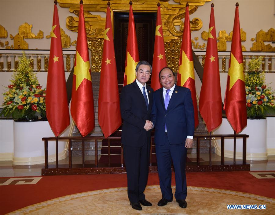 VIETNAM-HANOI-CHINA-WANG YI-MEETING