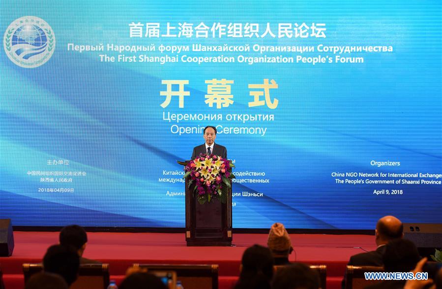 CHINA-XI'AN-JI BINGXUAN-SCO PEOPLE'S FORUM (CN)