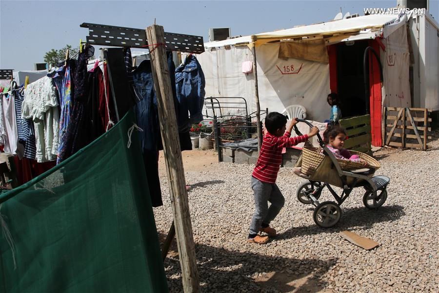 GREECE-RITSONA-REFUGEE CAMP-EU-SUPPORT