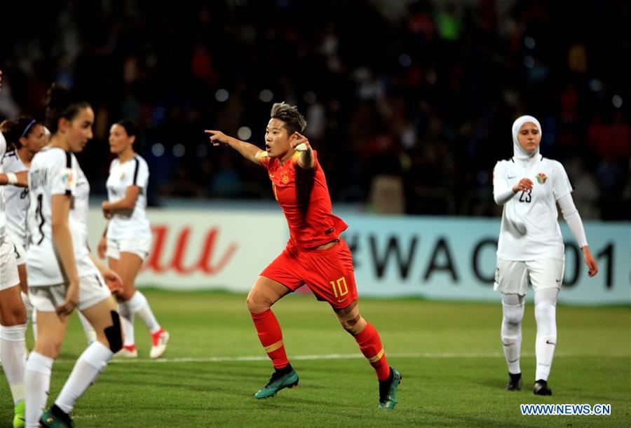 (SP)JORDAN-AMMAN-2018 AFC WOMEN'S ASIAN CUP-CHN VS JOR