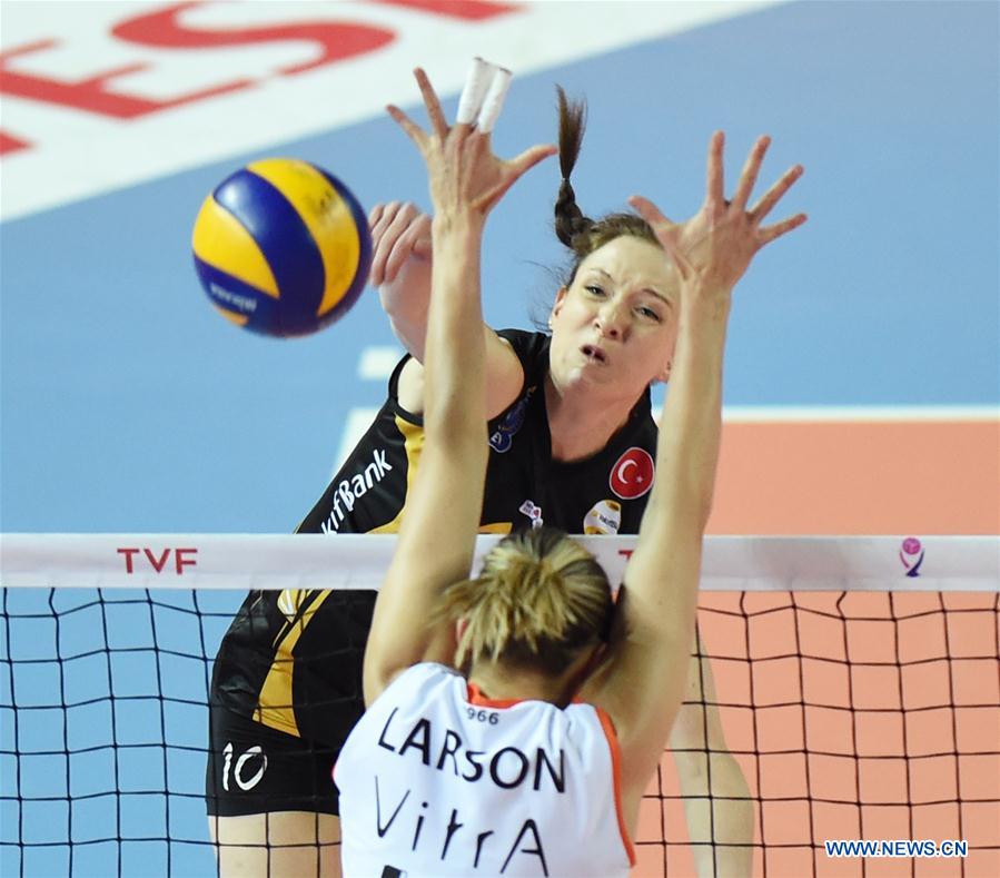 (SP)TURKEY-ISTANBUL-VOLLEYBALL-TURKISH WOMEN LEAGUE-FINALS