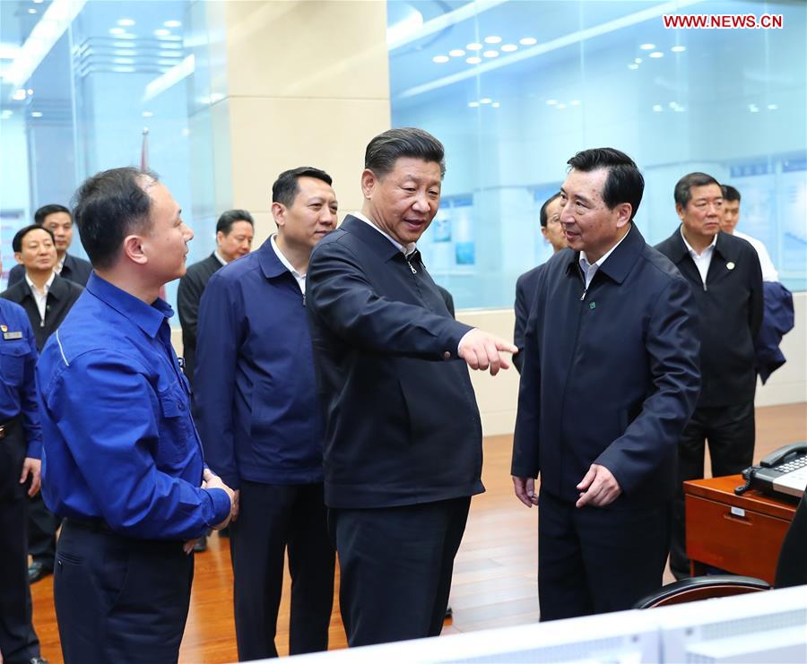 CHINA-HUBEI-XI JINPING-INSPECTION (CN)