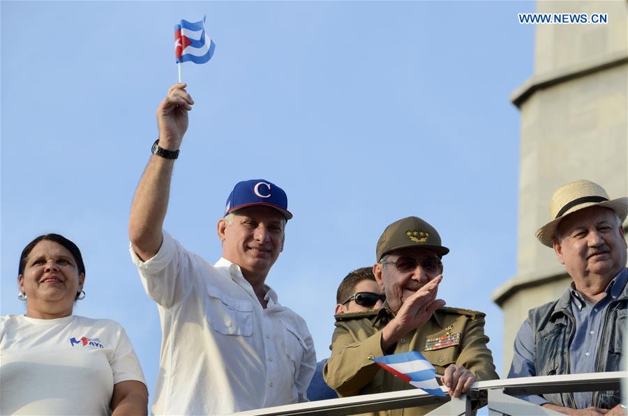 CUBA-HAVANA-INT'L WORKERS' DAY-MARCH