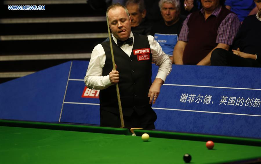 (SP)BRITAIN-SHEFFIELD-SNOOKER-WORLD CHAMPIONSHIP-QUARTERFINAL