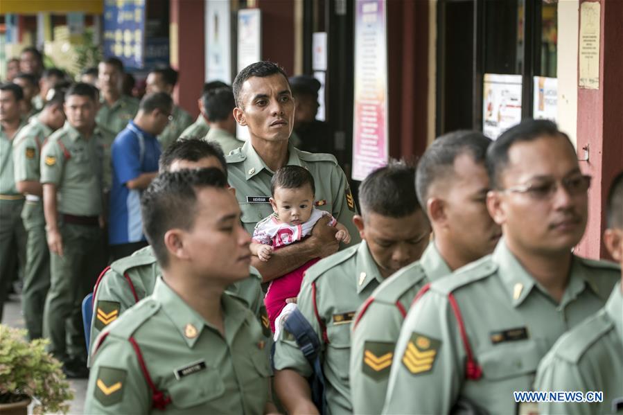 MALAYSIA-MALACCA-GENERAL ELECTION-EARLY VOTING