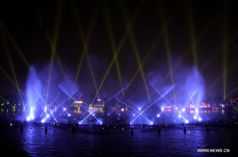 CHINA-JINAN-DAMING LAKE-WATER SHOW (CN)