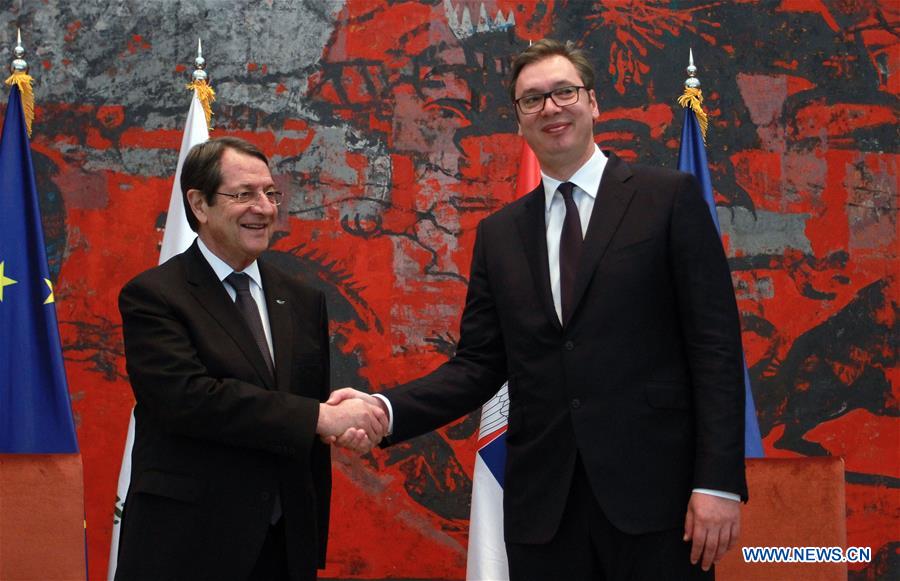 SERBIA-BELGRADE-CYPRIOT PRESIDENT-VISIT