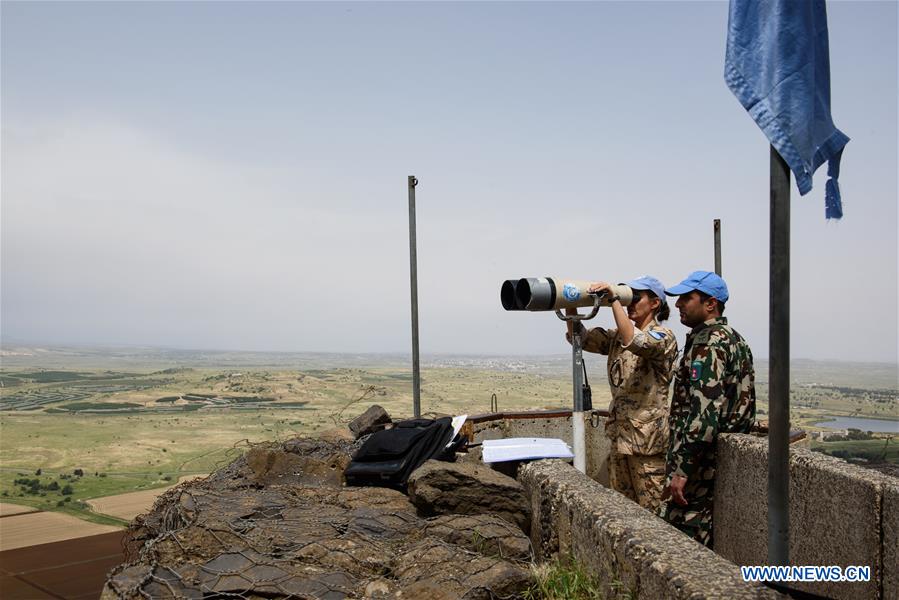 MIDEAST-GOLAN HEIGHTS-CONFLICTS